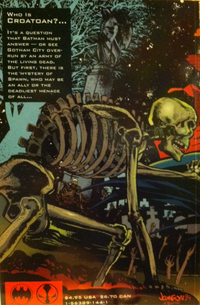 Batman/Spawn : War Devil - DC/Image (1 - Feb 1994) comic book collectible [Barcode 070989312609] - Main Image 2