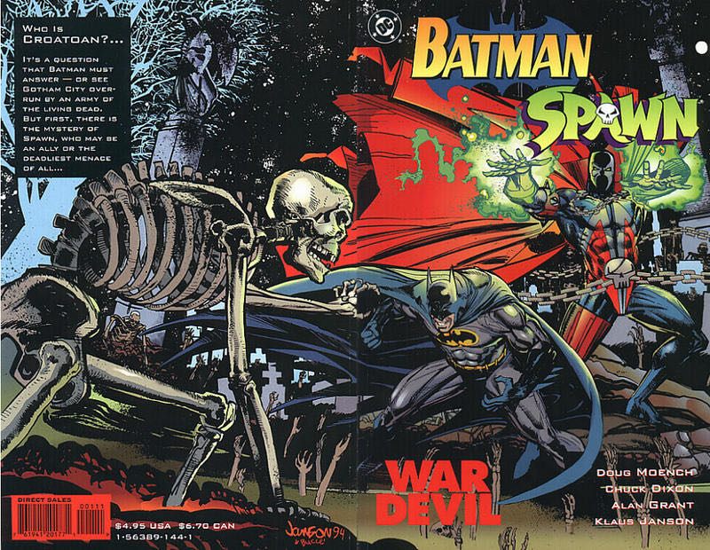 Batman/Spawn : War Devil - DC/Image (1 - Feb 1994) comic book collectible [Barcode 070989312609] - Main Image 3