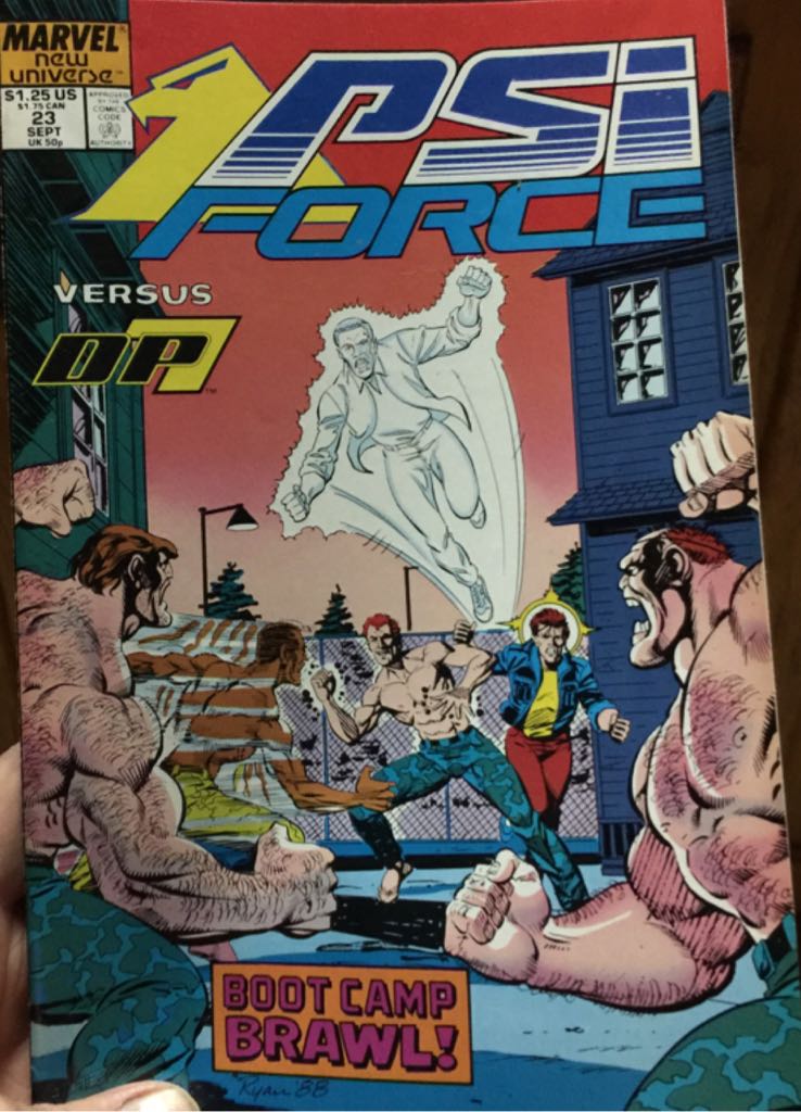 Psi Force - Marvel New Universe (23 - Sep 1988) comic book collectible [Barcode 071486021568] - Main Image 1