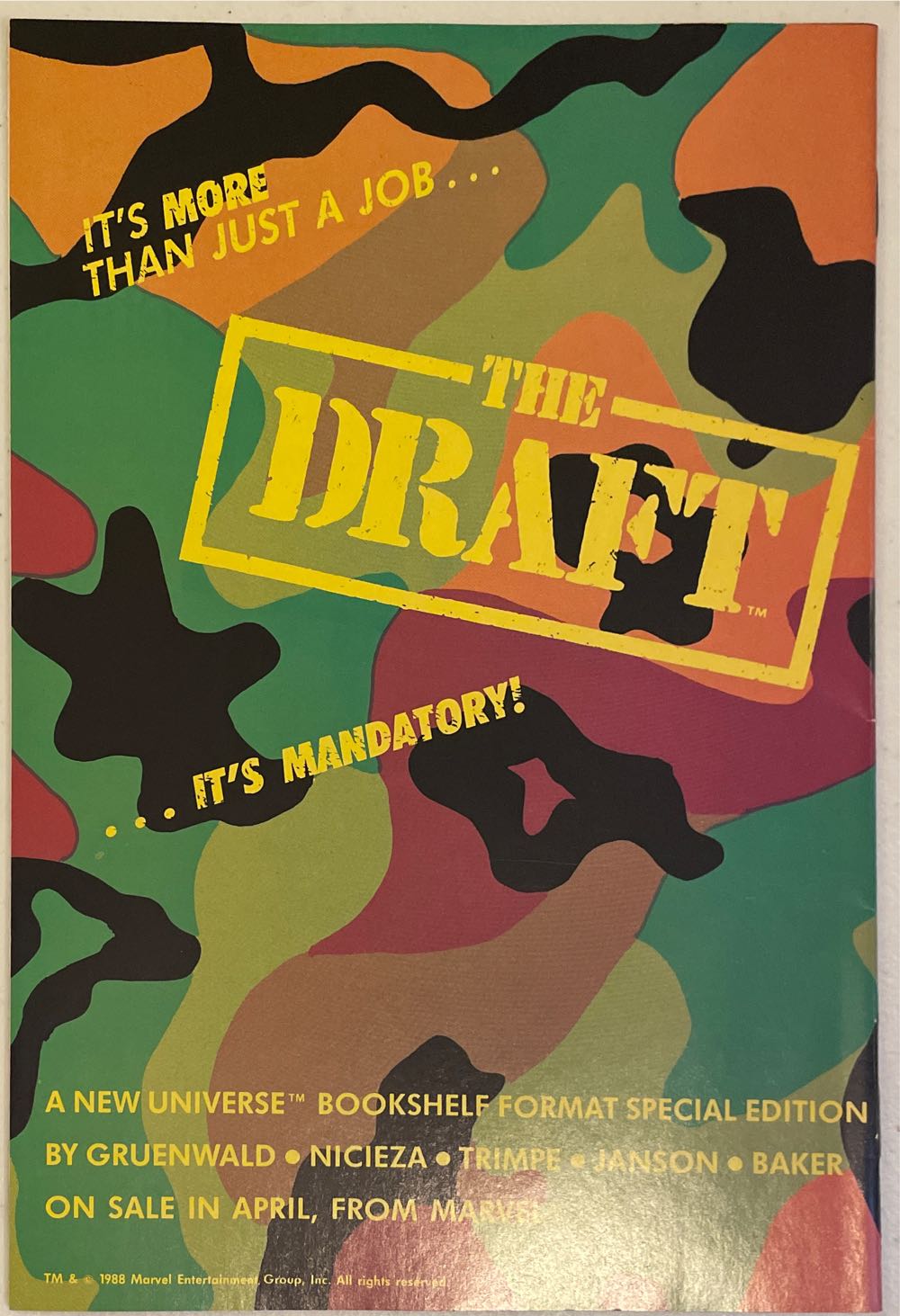 Justice - Marvel (22 - Aug 1988) comic book collectible [Barcode 071486023029] - Main Image 2