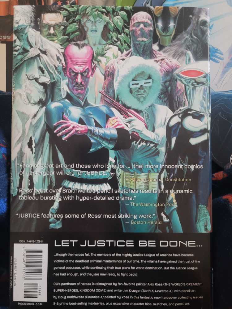 Justice:Vol 2 HC - DC (Vol. 2 - Feb 2007) comic book collectible [Barcode 978140121206351999] - Main Image 2