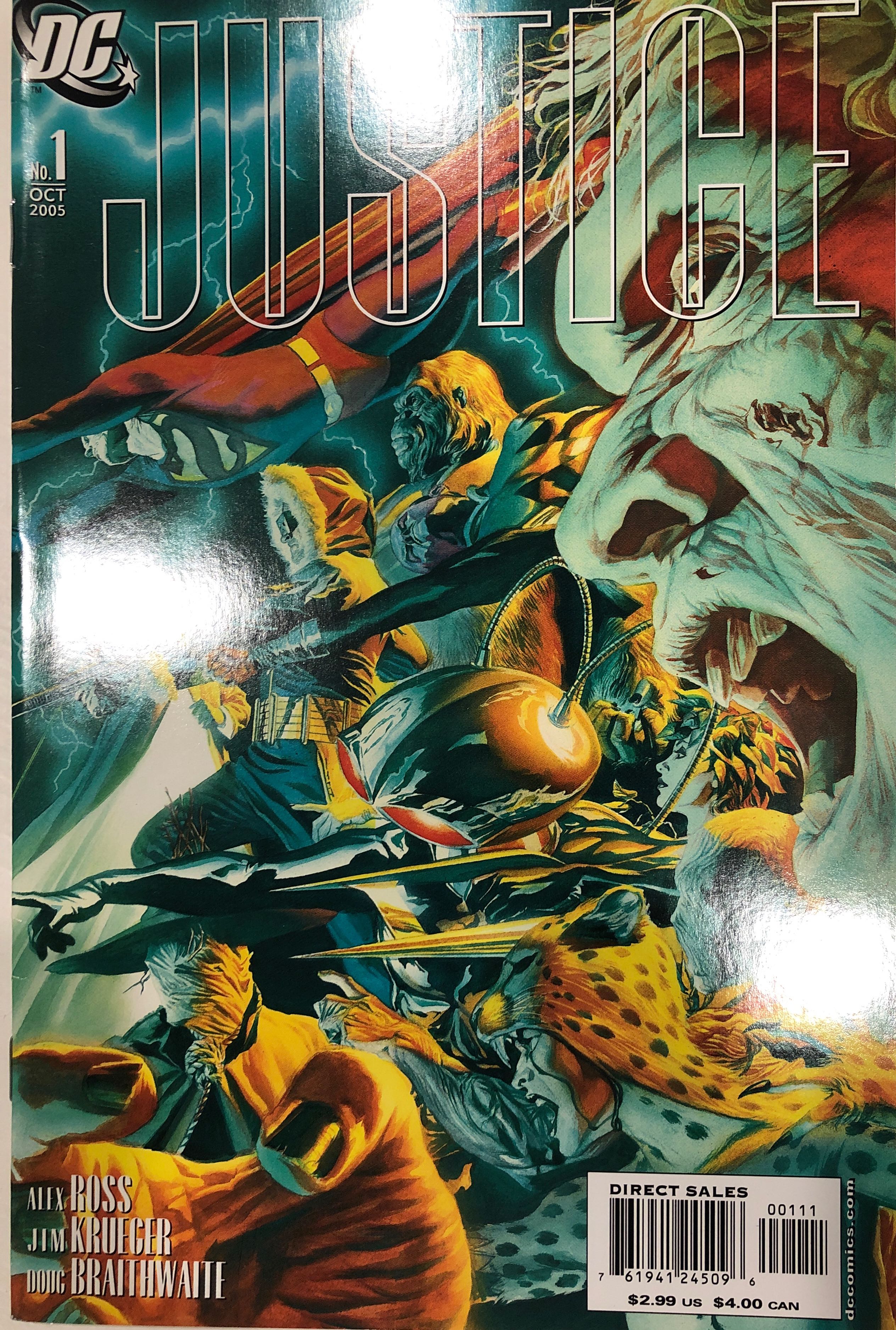 Justice - DC Comics Inc. (1 - 10/2005) comic book collectible [Barcode 76194124509600111] - Main Image 2