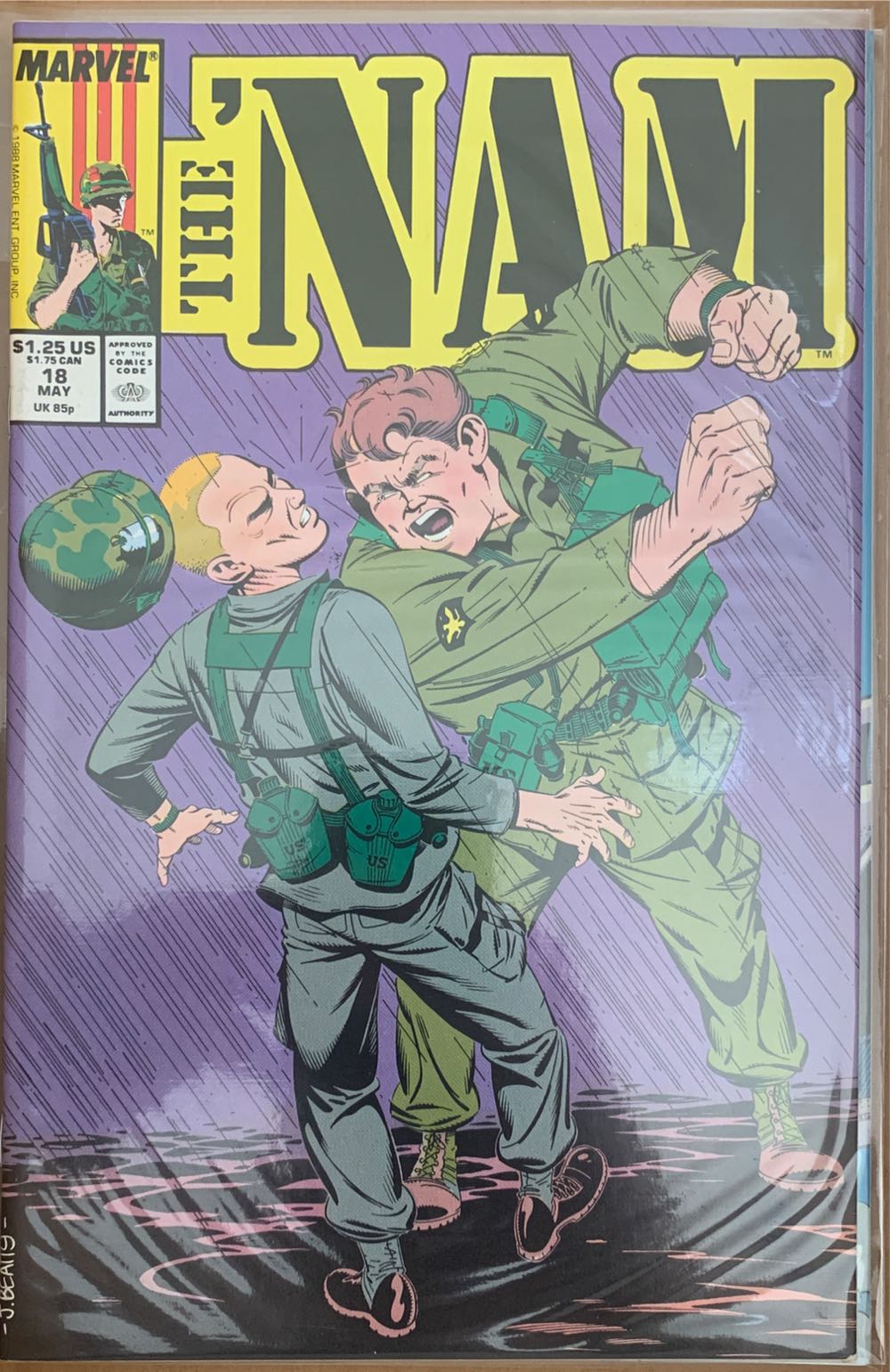 The Nam - Marvel Comics Group (18 - May 1988) comic book collectible - Main Image 2