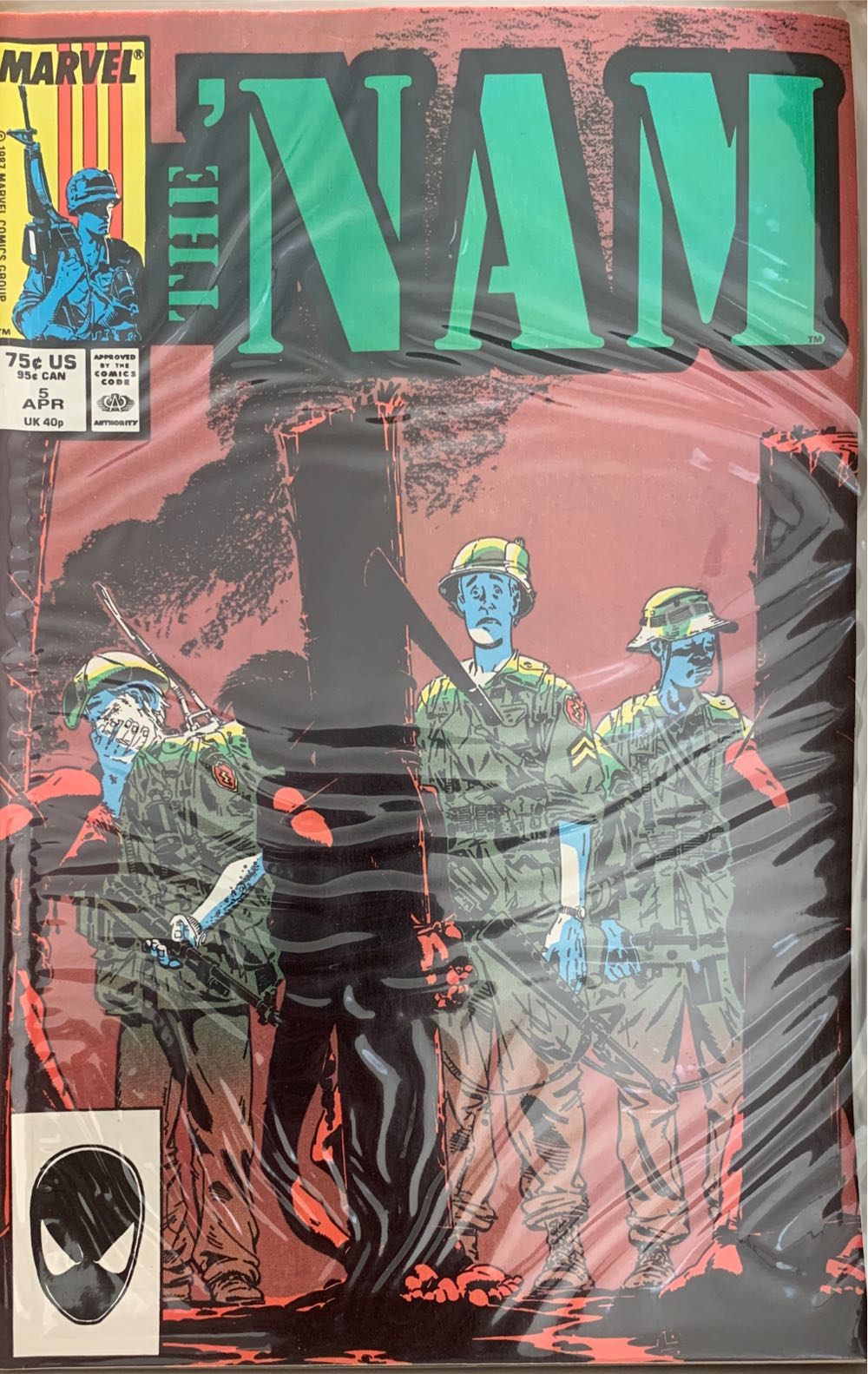 The Nam #5 - Marvel Comcs (5 - Apr 1987) comic book collectible - Main Image 2