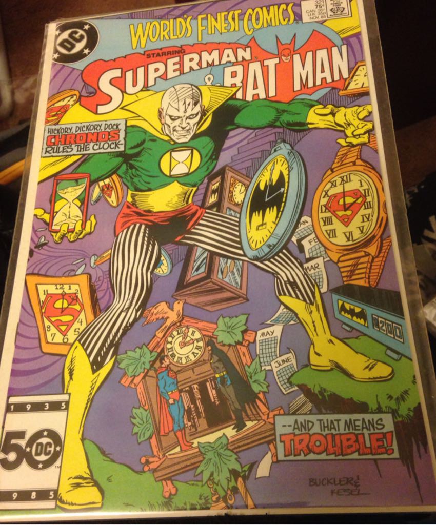 Worlds Finest Comics: Superman $ Batman - DC Comics (321 - Nov 1985) comic book collectible [Barcode 070989307308] - Main Image 1
