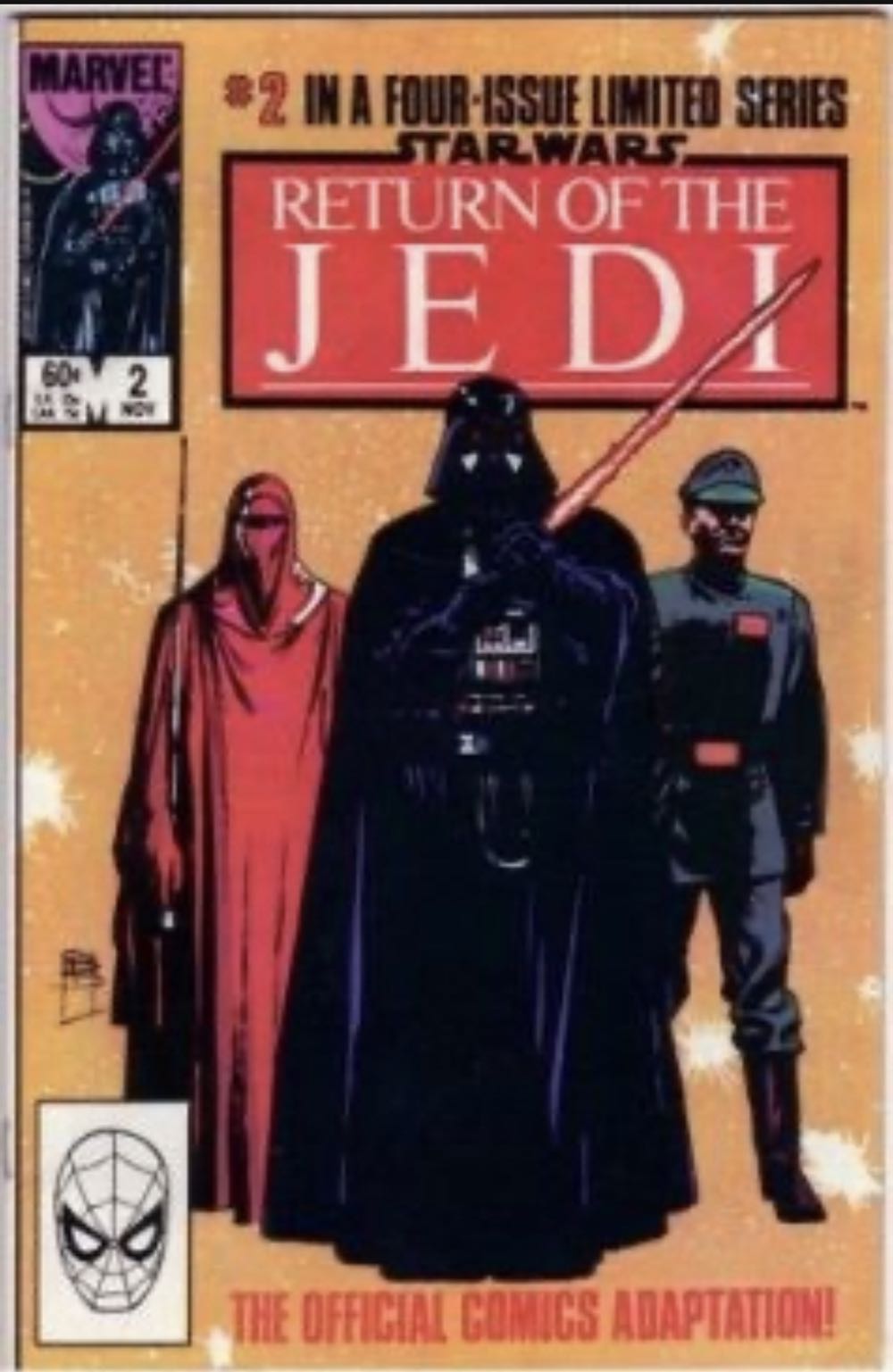 Star Wars: Return of the Jedi - Marvel Comics Group (1 - Oct 1983) comic book collectible [Barcode 071486029922] - Main Image 2