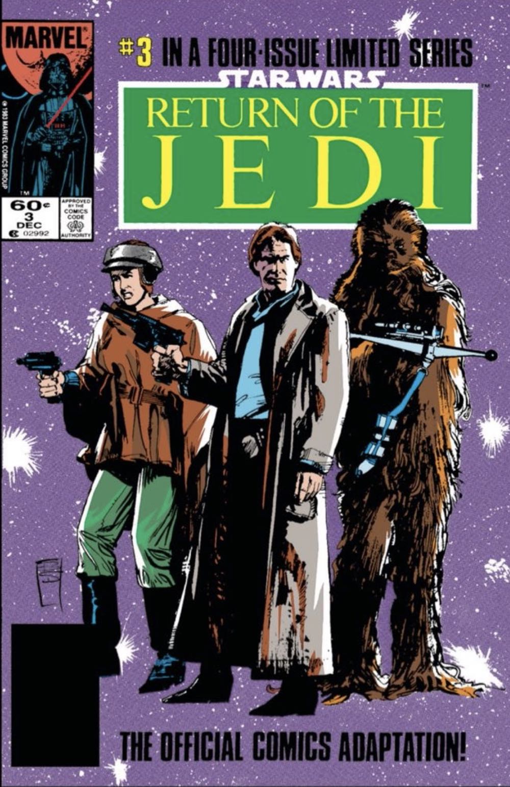 Star Wars: Return of the Jedi - Marvel Comics Group (1 - Oct 1983) comic book collectible [Barcode 071486029922] - Main Image 3