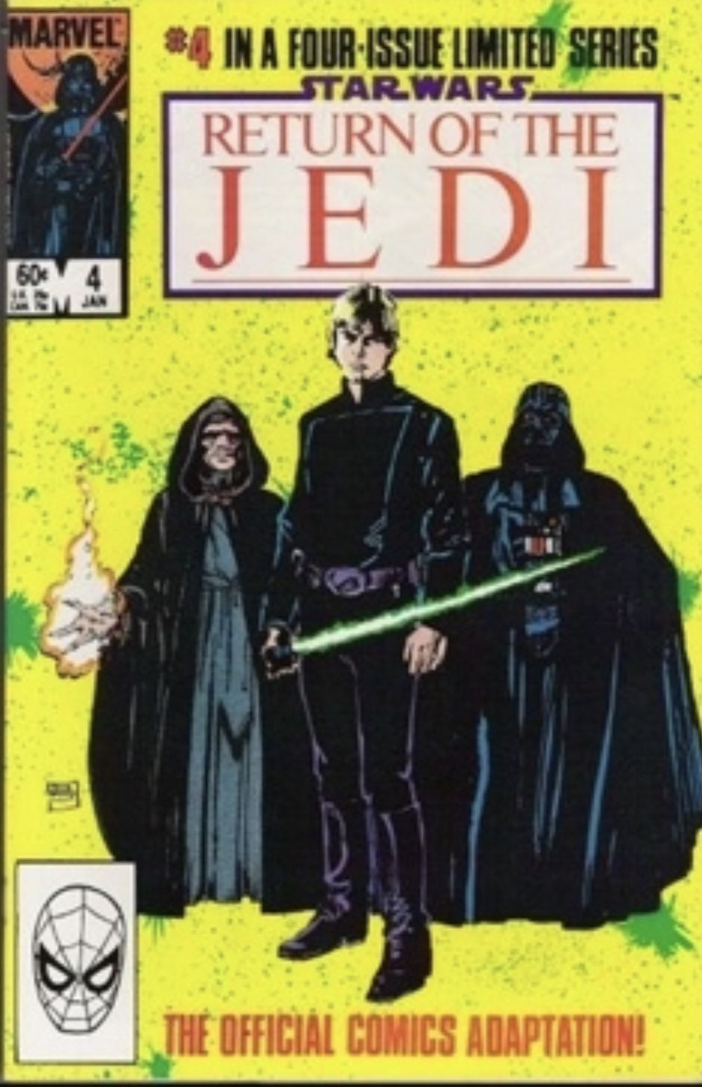 Star Wars: Return of the Jedi - Marvel Comics Group (1 - Oct 1983) comic book collectible [Barcode 071486029922] - Main Image 4
