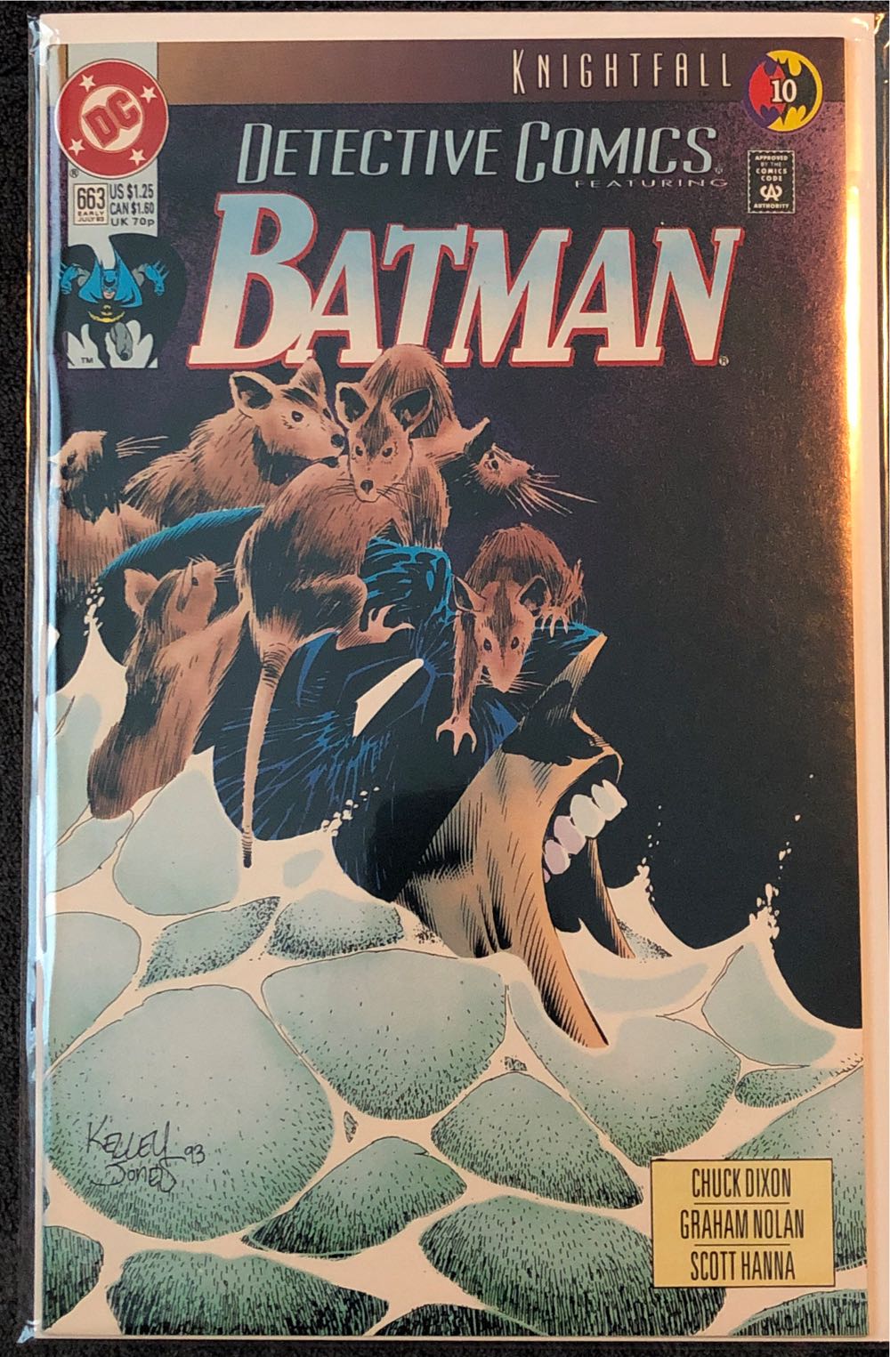 Detective Comics - DC (Detective Comics) (663 - Jul 1993) comic book collectible [Barcode 070992304653] - Main Image 2