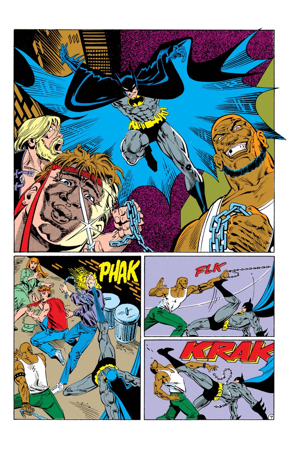 Detective Comics - DC Comics (604 - Sep 1989) comic book collectible [Barcode 070989304659] - Main Image 3