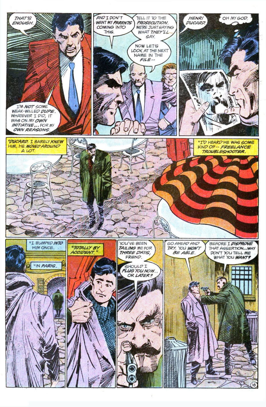 Detective Comics (1937) - DC (Detective Comics) (599 - Apr 1989) comic book collectible [Barcode 070989304659] - Main Image 2