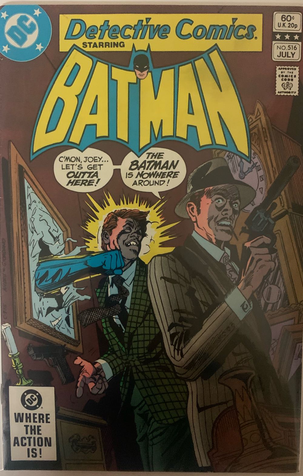 Detective Comics  (516) comic book collectible [Barcode 761941200194] - Main Image 2