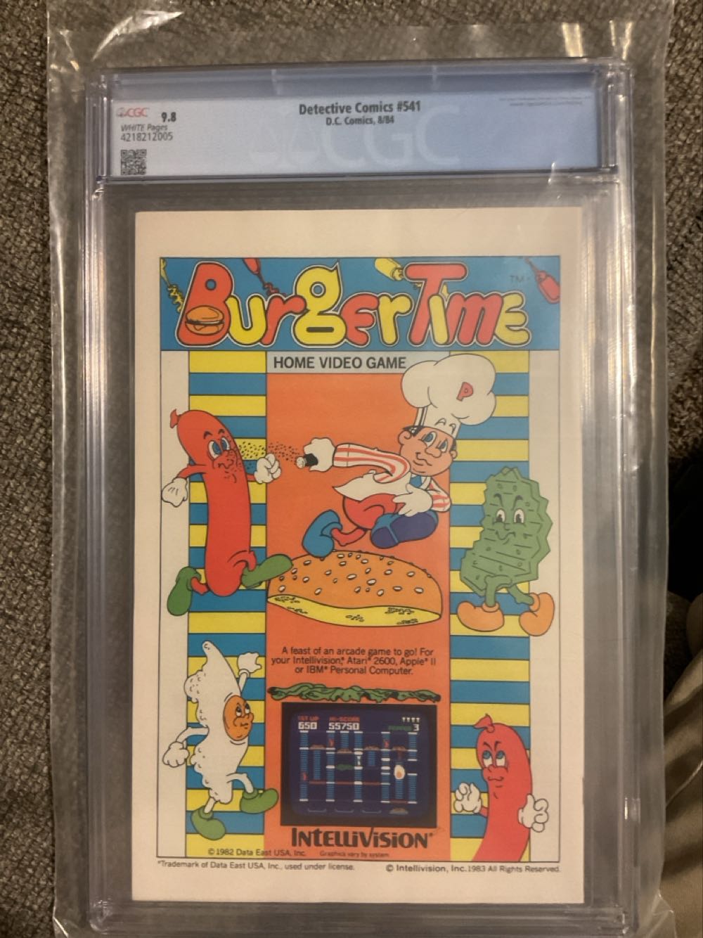 Detective Comics  (541 - Aug 1984) comic book collectible [Barcode 761941200194] - Main Image 2