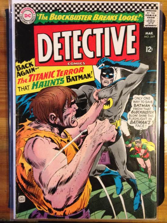 Detective Comics - DC (349 - Mar 1966) comic book collectible [Barcode 761941200194] - Main Image 1