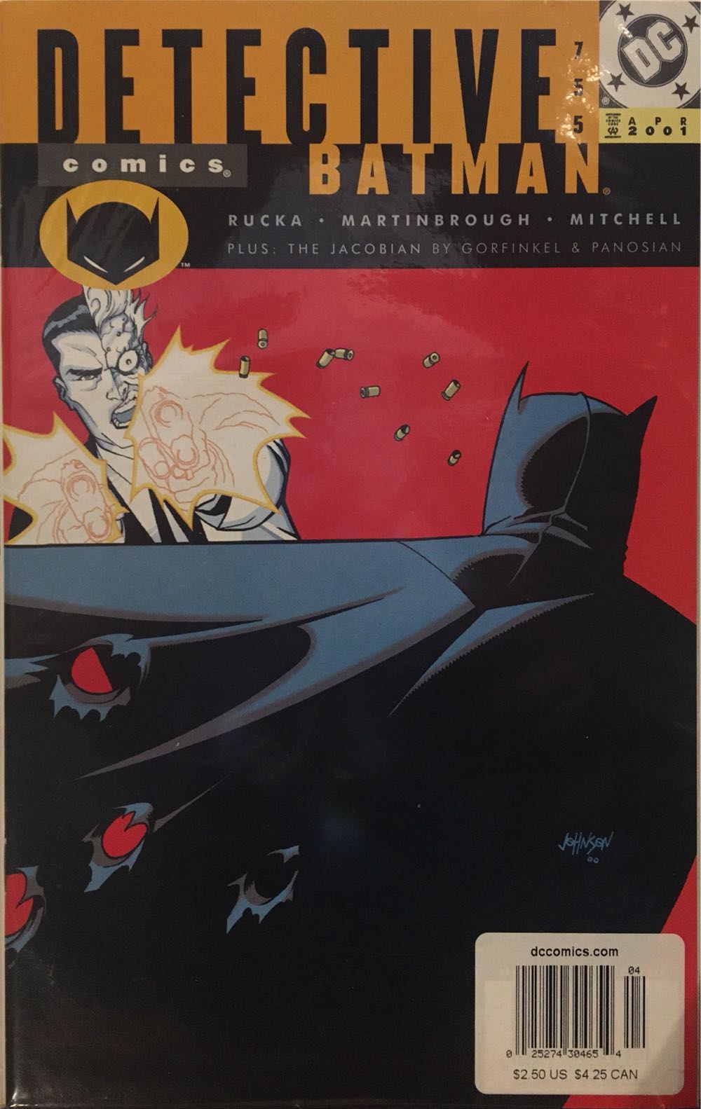 Detective Comics (1937) - DC (Detective Comics) (755 - Apr 2001) comic book collectible [Barcode 761941200194] - Main Image 2
