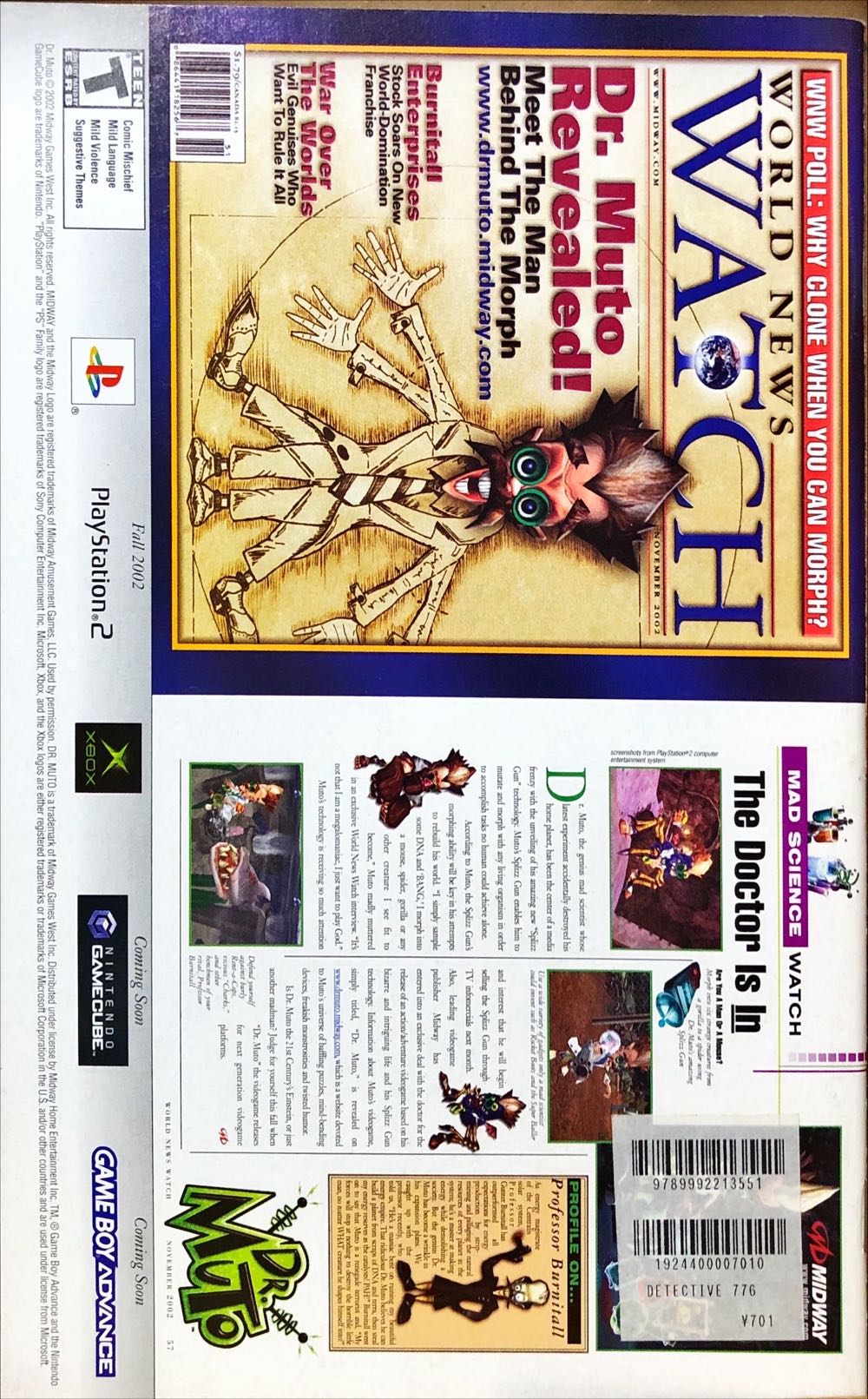 Detective Comics - DC Comics (776 - Jan 2003) comic book collectible [Barcode 761941200194] - Main Image 2