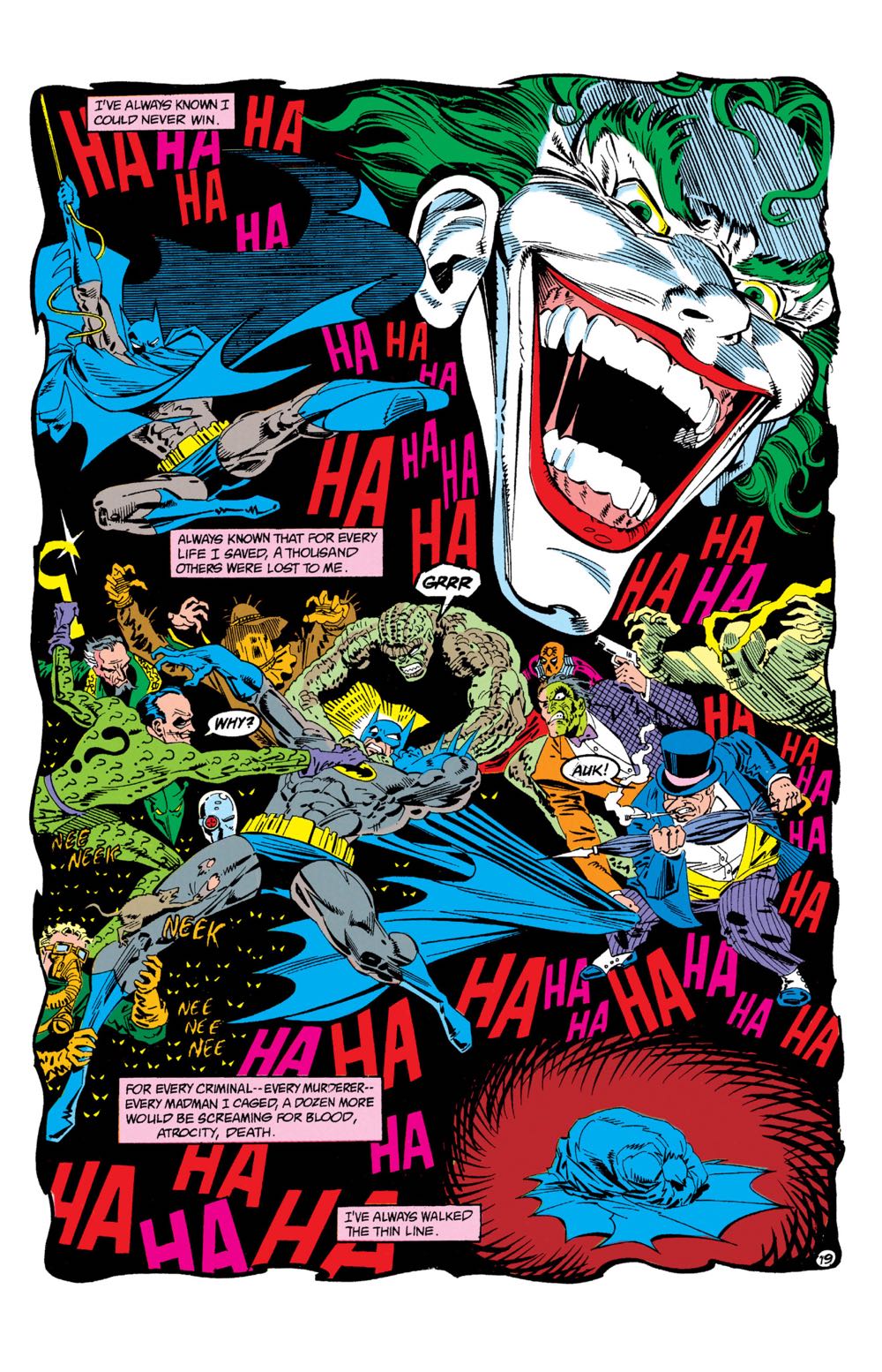 Detective Comics - DC Comics (606 - 11/1989) comic book collectible [Barcode 761941200194] - Main Image 3