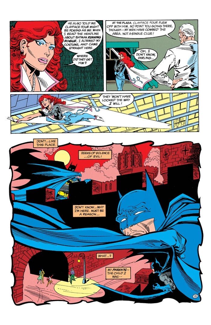 Detective Comics - DC Comics (606 - 11/1989) comic book collectible [Barcode 761941200194] - Main Image 4