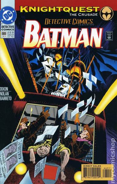 Detective Comics (1937-2011) - DC (Detective Comics) (669 - Dec 1993) comic book collectible [Barcode 761941200194] - Main Image 1