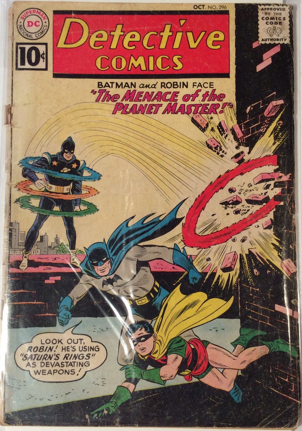 Detective Comics, Vol. 1 - DC Comics (296 - Oct 1961) comic book collectible [Barcode 761941200194] - Main Image 2