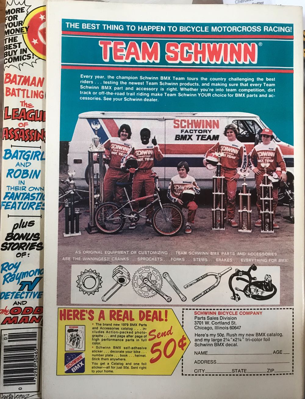 Detective Comics (1937-2011) - DC Comics (487 - 01/1980) comic book collectible [Barcode 761941200194] - Main Image 2