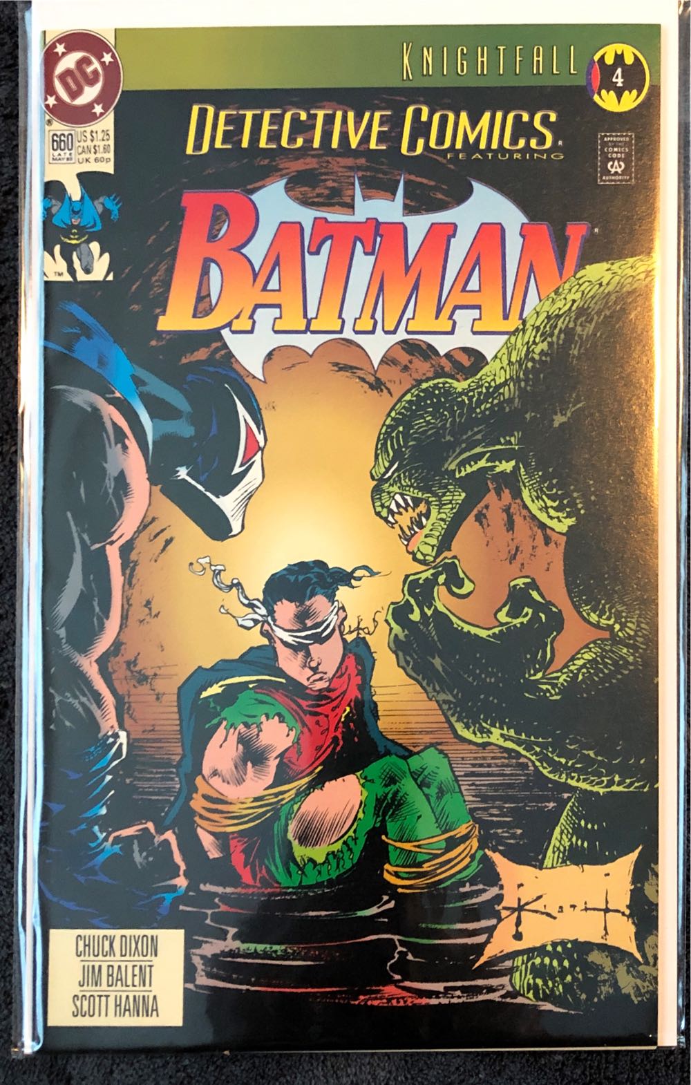Detective Comics - DC Comics (660 - 05/1993) comic book collectible [Barcode 761941200194] - Main Image 2