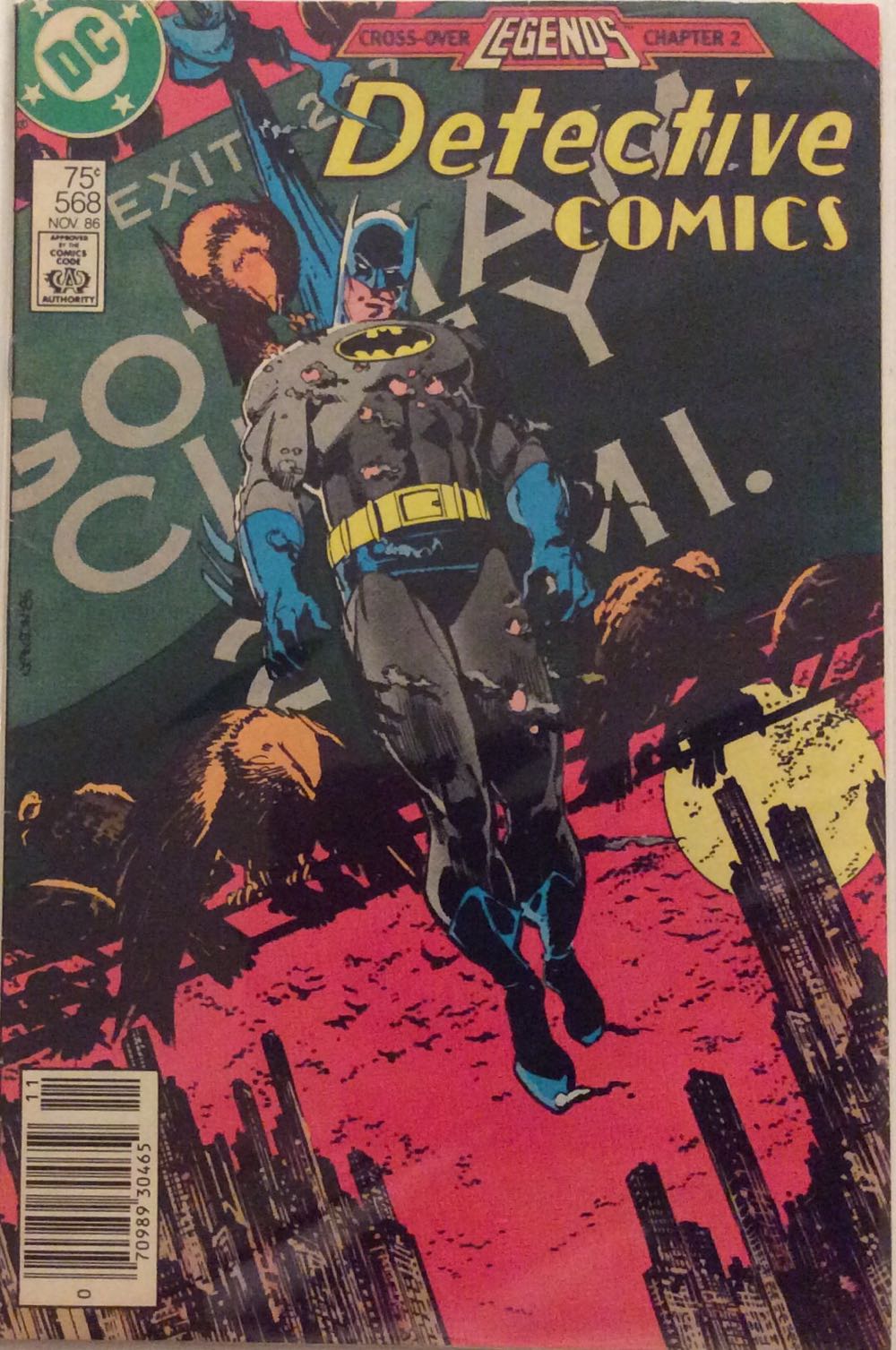 Detective Comics - DC Comics (568 - Nov 1986) comic book collectible - Main Image 2