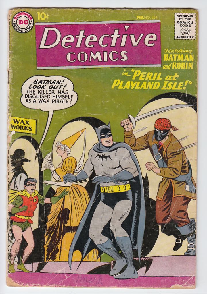 Detective Comics (264) comic book collectible - Main Image 1