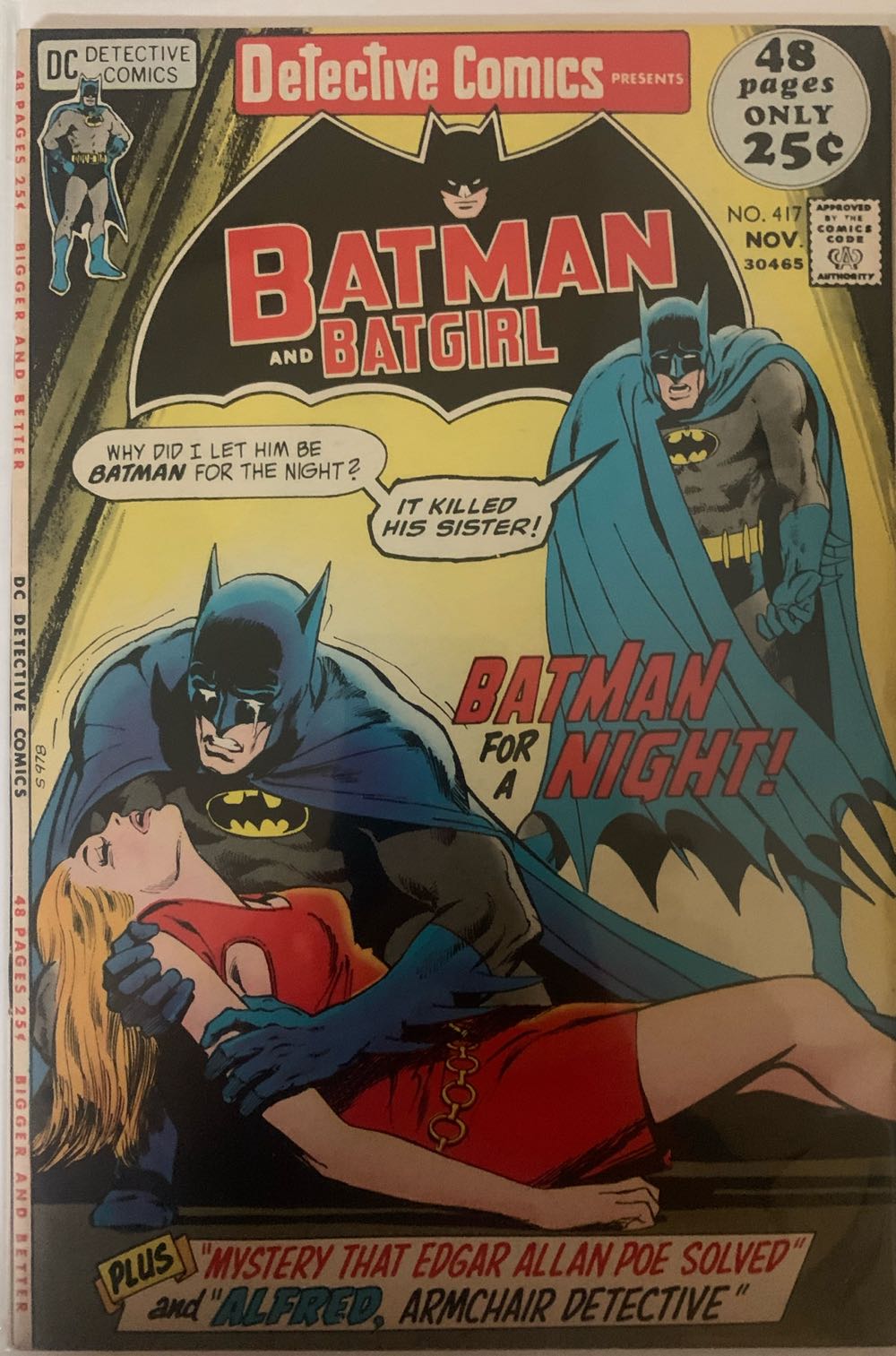 Detective Comics  (417) comic book collectible - Main Image 2