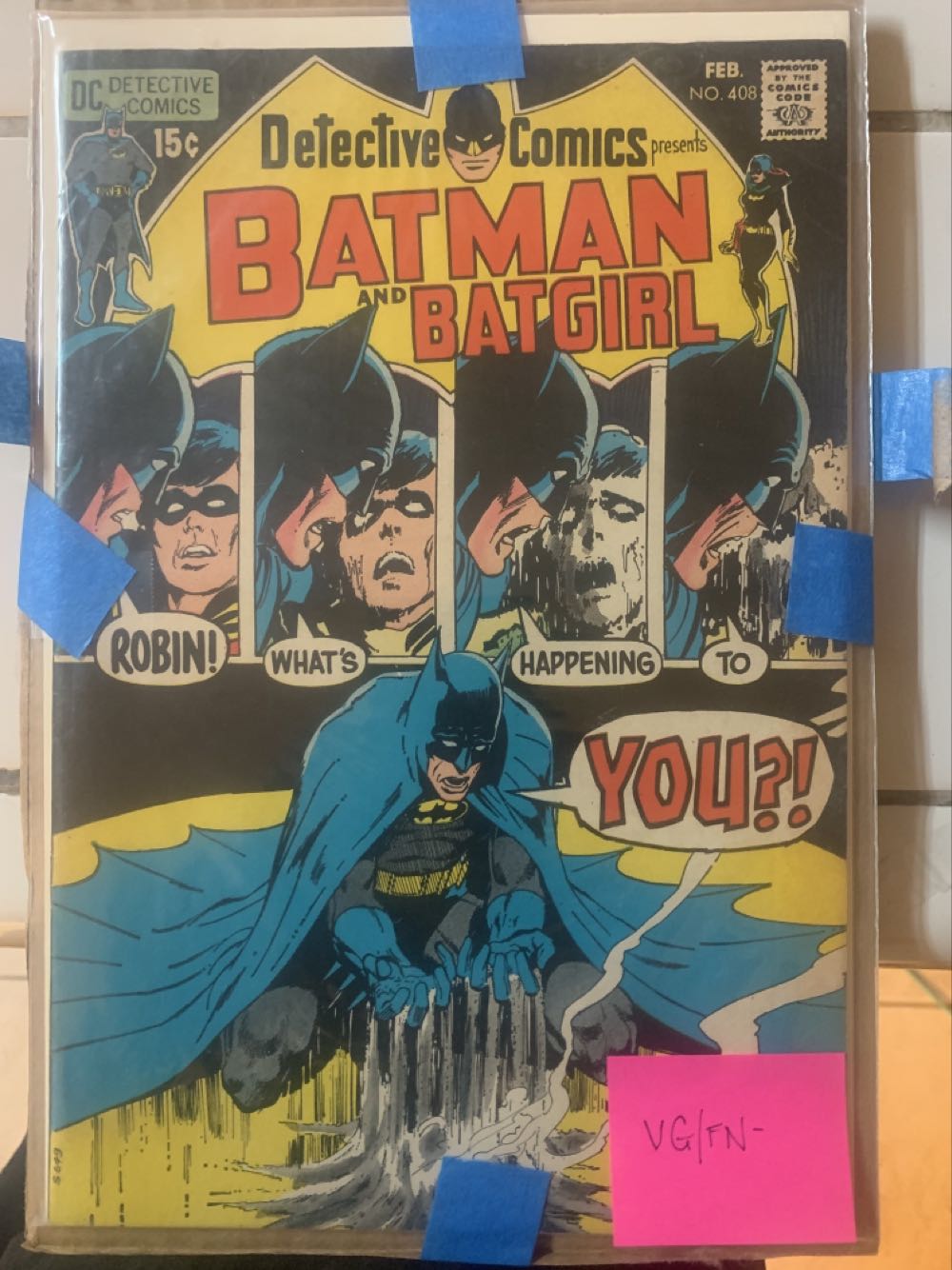 Detective Comics - DC Comics (408 - Feb 1971) comic book collectible - Main Image 2