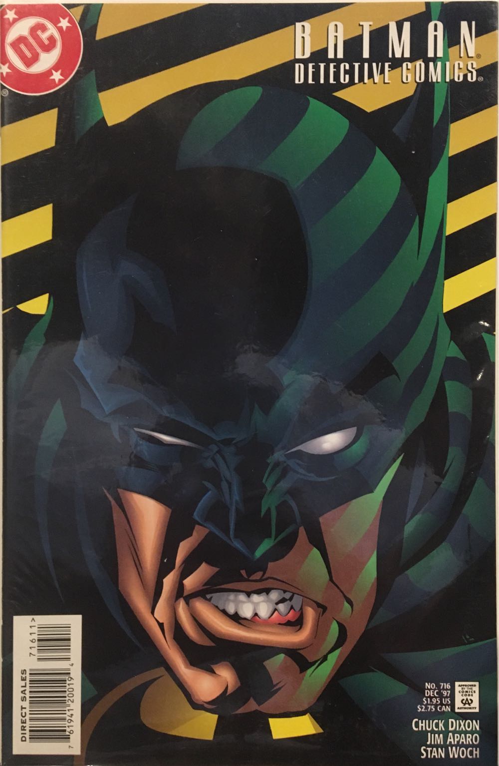 Detective Comics - DC Comics (716 - Dec 1997) comic book collectible [Barcode 76194120019471611] - Main Image 2