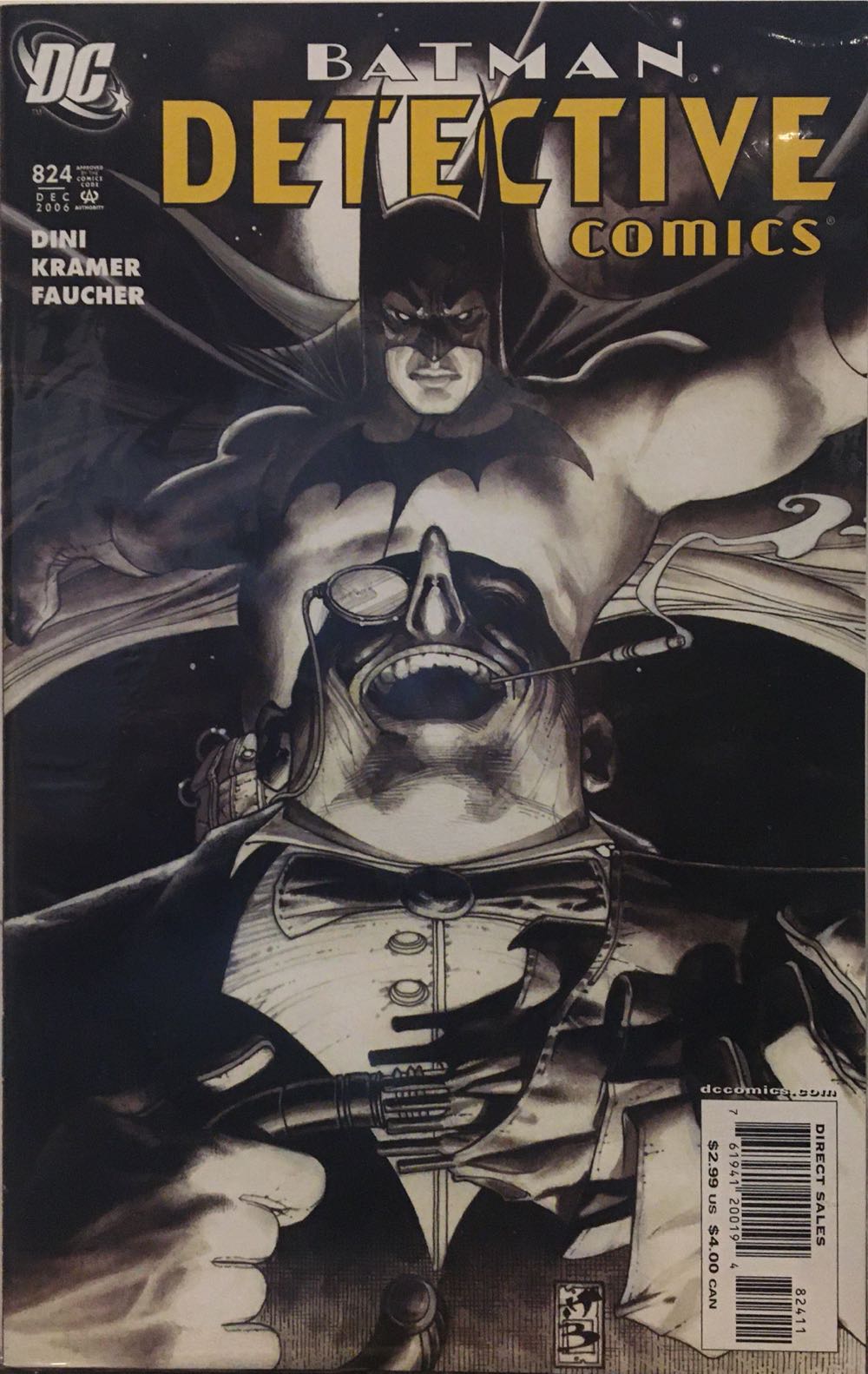 Detective Comics - DC (Detective Comics) (824 - Dec 2006) comic book collectible [Barcode 76194120019482411] - Main Image 2