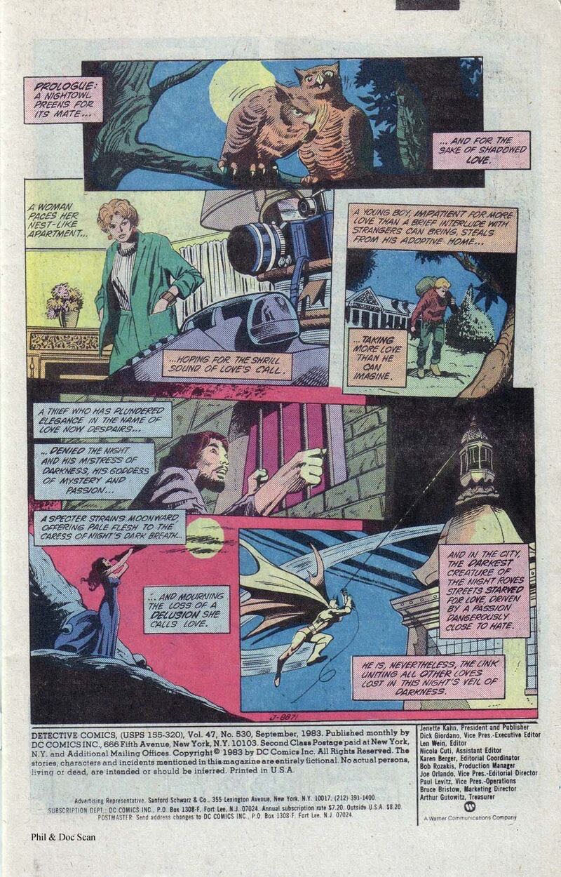 Detective Comics - DC (Detective Comics) (530 - Sep 1983) comic book collectible - Main Image 3
