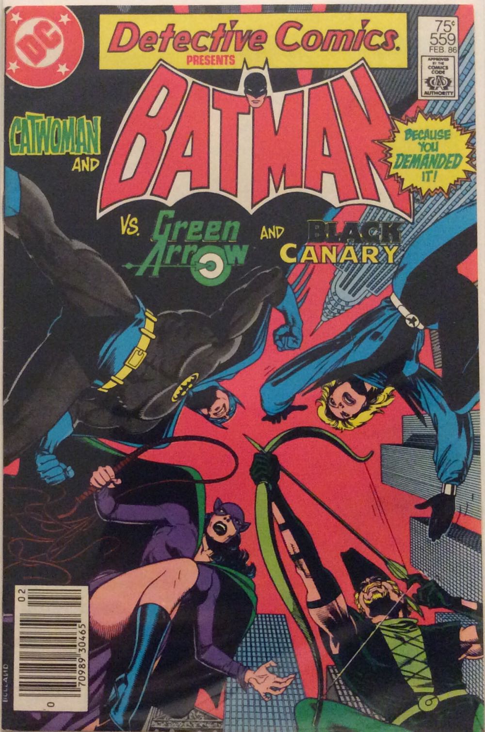 Detective Comics - DC (Detective Comics) (559 - Feb 1986) comic book collectible - Main Image 2