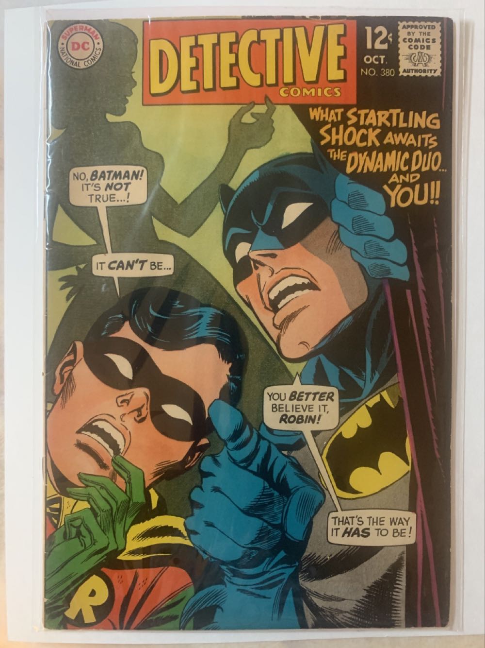 Detective Comics - Dc Comics Inc (380 - Oct 1968) comic book collectible [Barcode 761941306469] - Main Image 2
