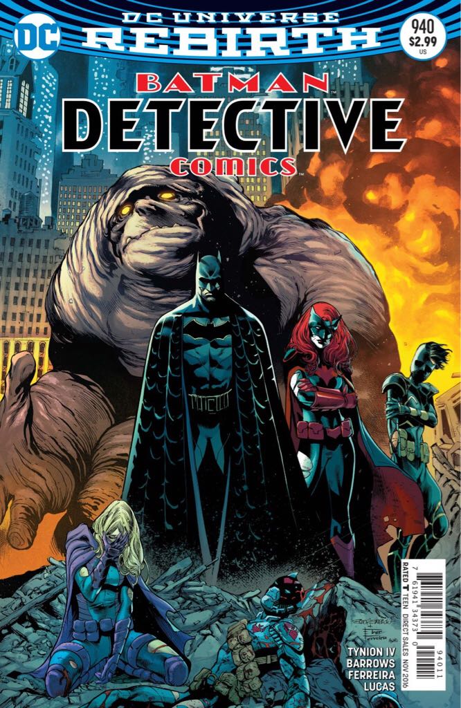 Detective Comics - DC Comics (940 - Nov 2016) comic book collectible [Barcode 76194134373094011] - Main Image 1