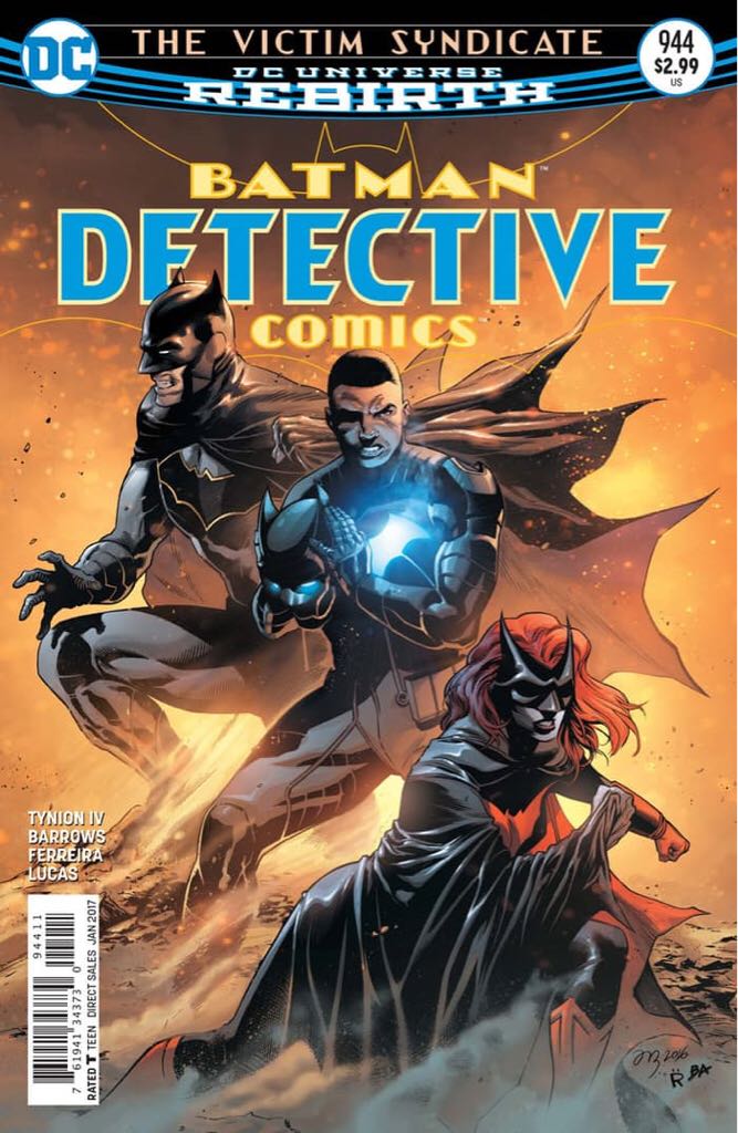 Detective Comics - DC Comics (944 - Jan 2017) comic book collectible [Barcode 76194134373094411] - Main Image 1