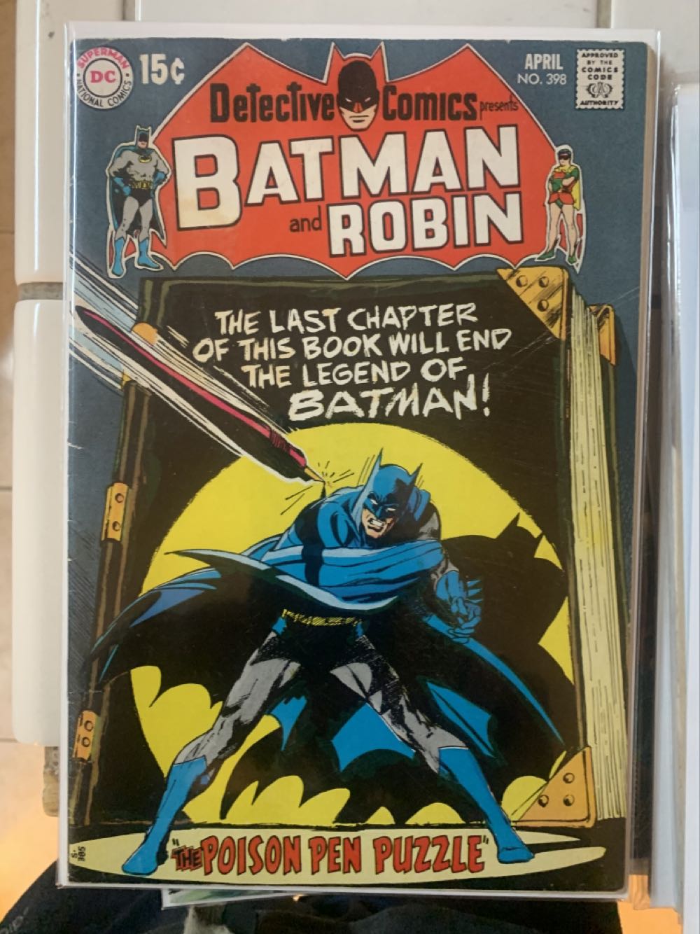 Detective Comics 398 - DC Comics (398 - Apr 1970) comic book collectible - Main Image 2