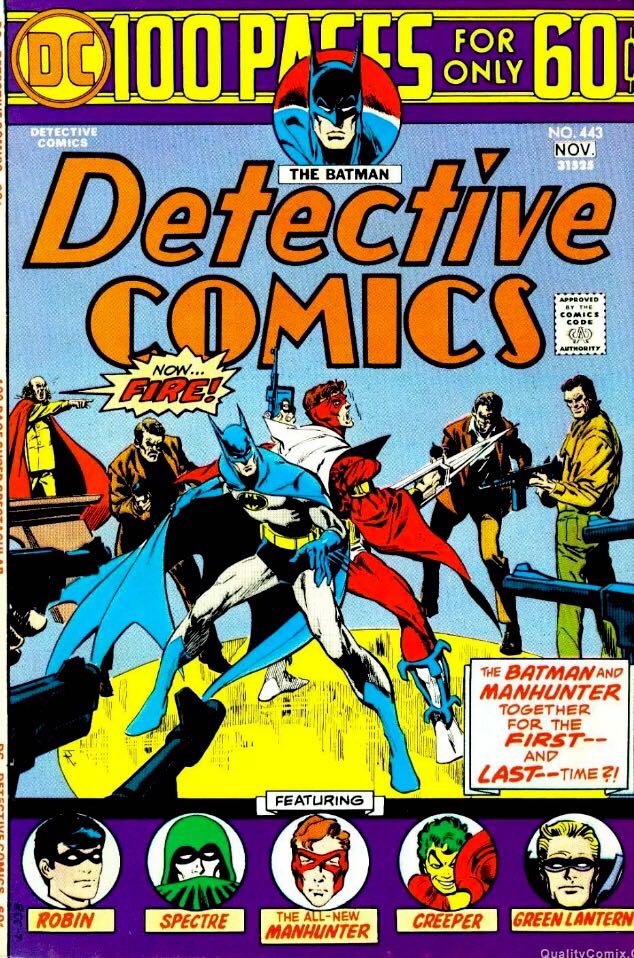 Detective Comics - DC Comics (443 - Nov 1974) comic book collectible - Main Image 1
