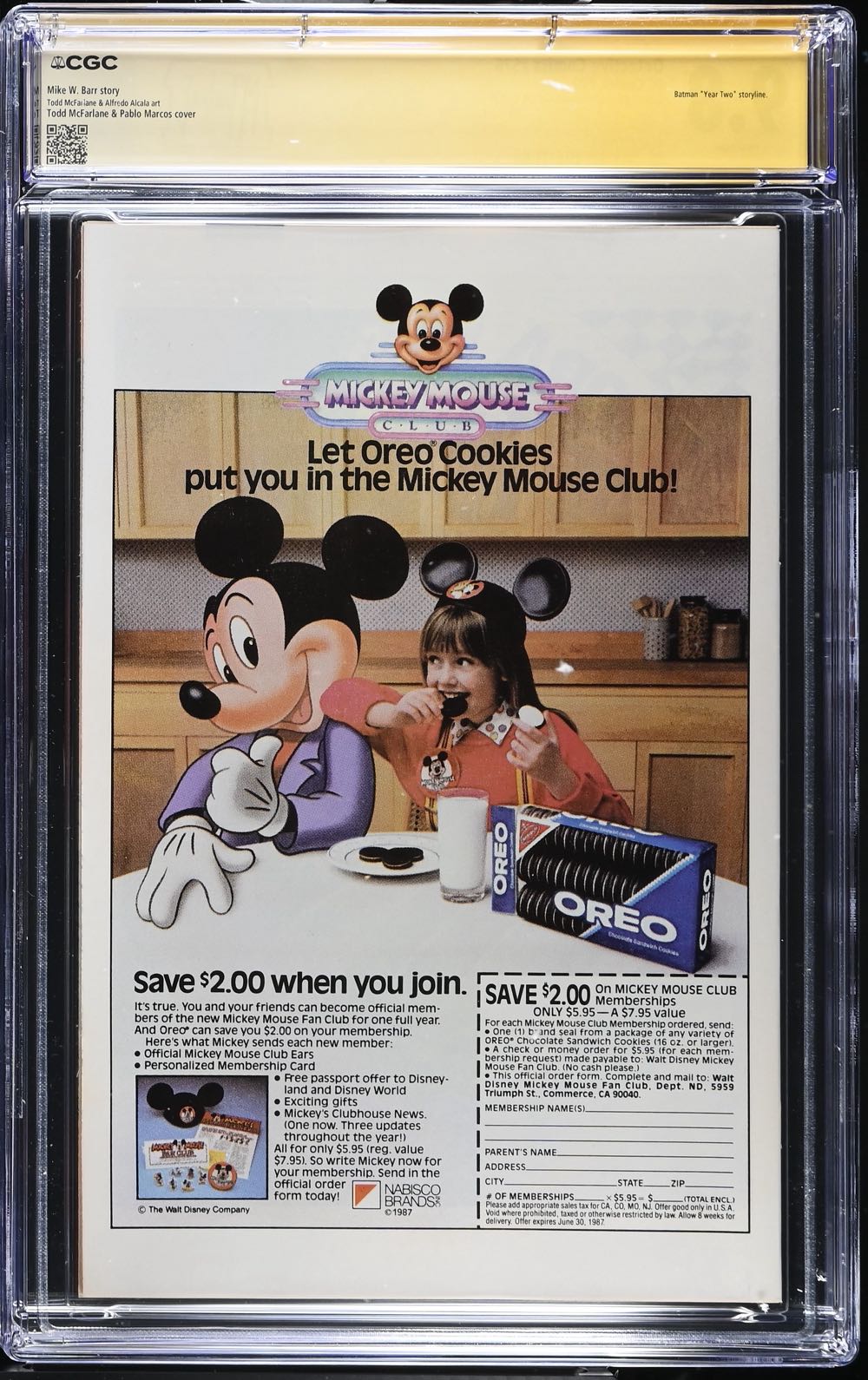 Detective Comics - DC Comics (578 - Sep 1987) comic book collectible - Main Image 3