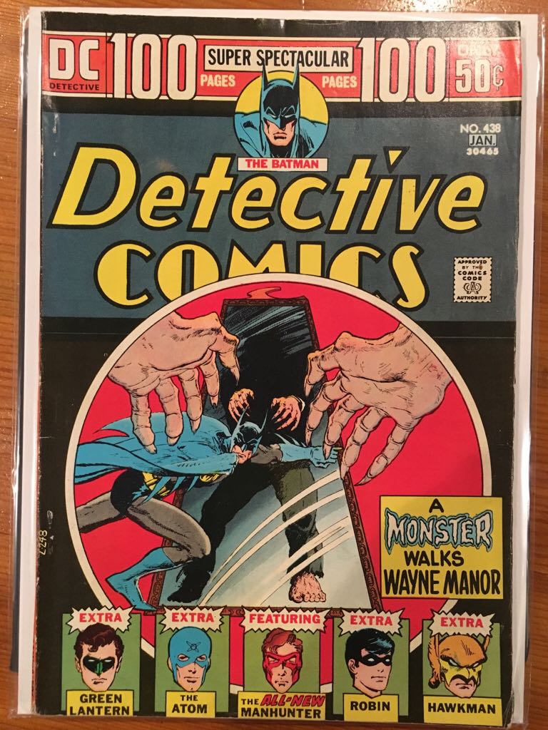 Detective Comics  (438 - Jan 1974) comic book collectible - Main Image 1