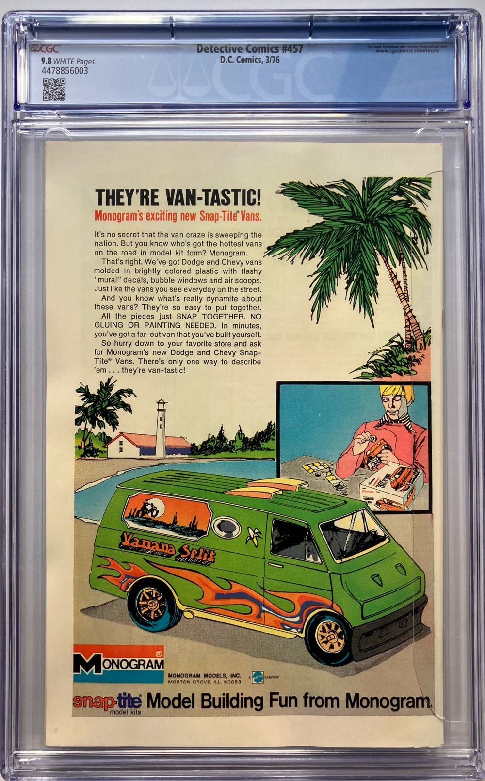 Detective Comics - DC Comics (457 - Mar 1976) comic book collectible - Main Image 2