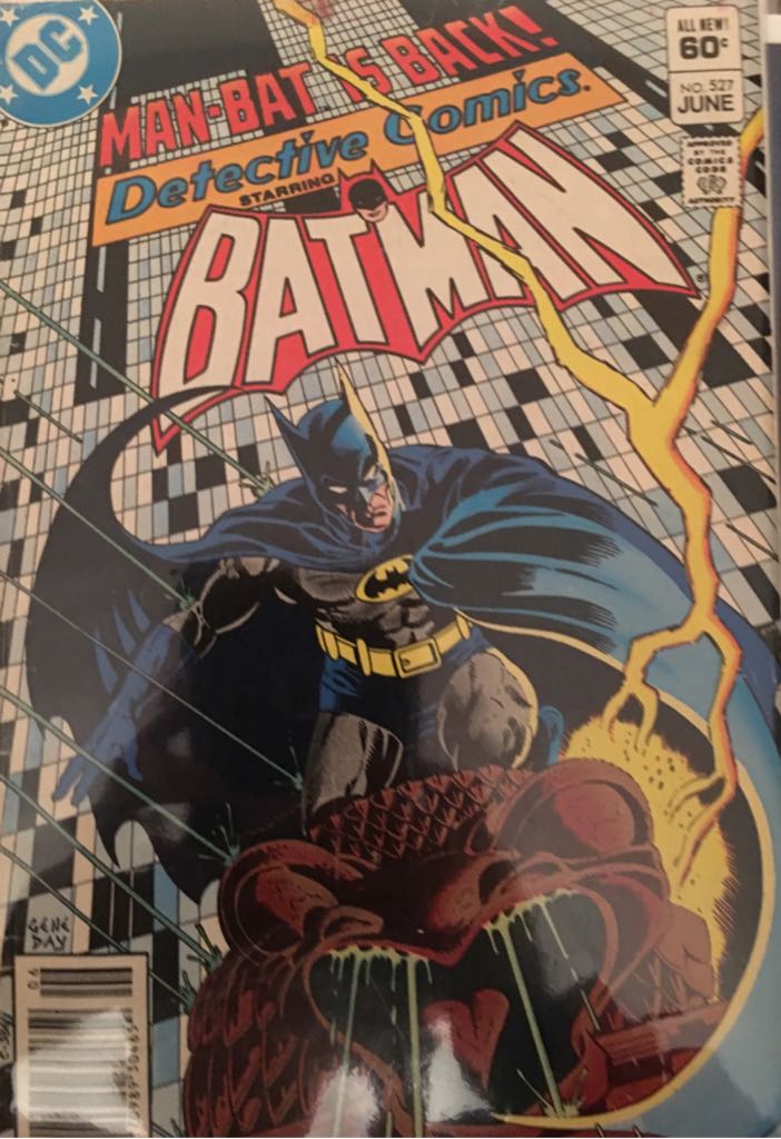 Detective Comics  (527) comic book collectible [Barcode 000000000] - Main Image 1