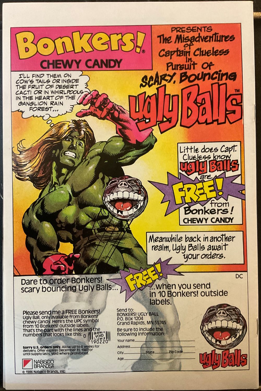 Detective Comics - DC Comics (574 - May 1987) comic book collectible [Barcode 000000000] - Main Image 2