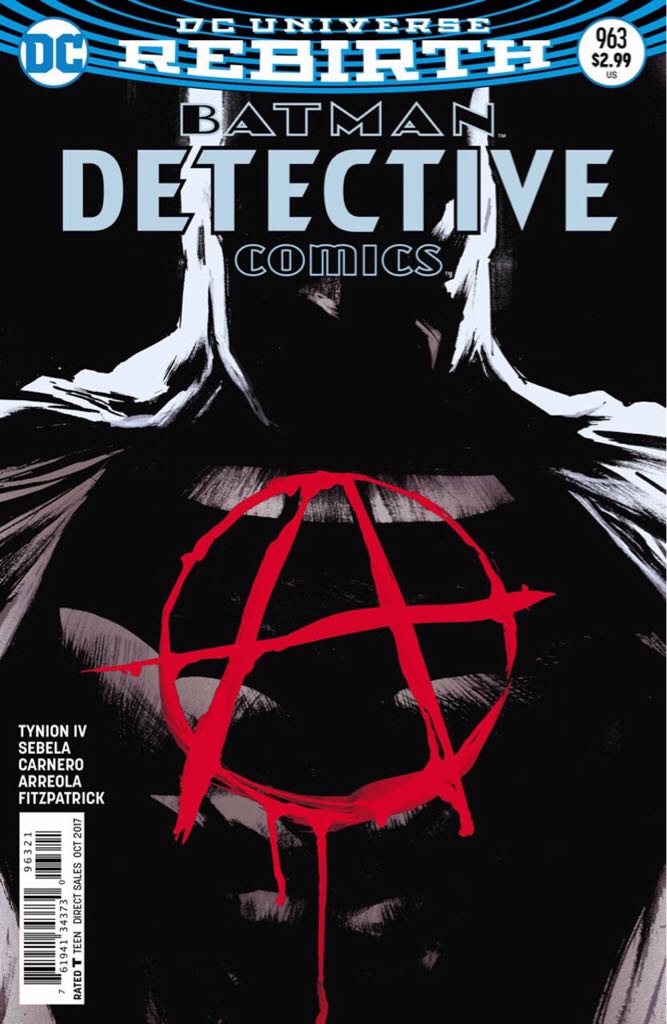 Detective Comics (Vol. 3) - DC Comics (963 - Oct 2017) comic book collectible [Barcode 76194134373096321] - Main Image 1
