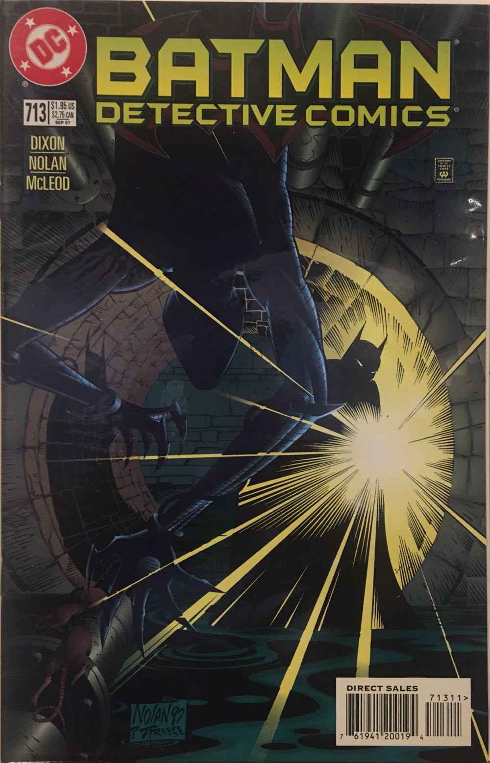 Detective Comics - DC Comics (713 - Sep 1997) comic book collectible [Barcode 76194120019471311] - Main Image 2
