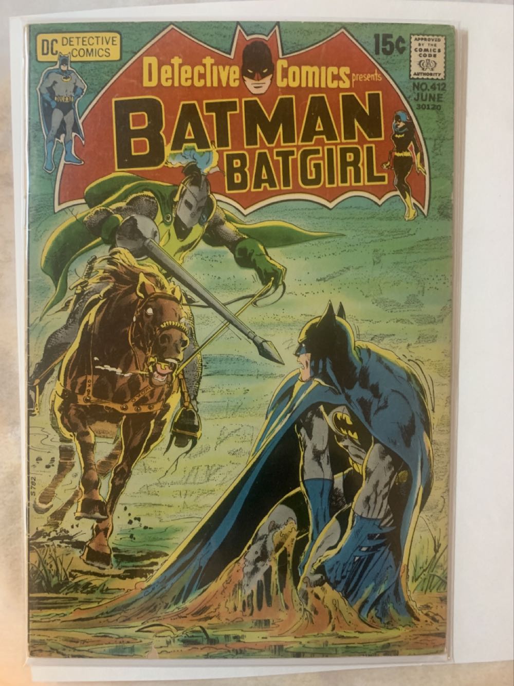 Detective Comics - DC Comics (412 - Jun 1971) comic book collectible - Main Image 3