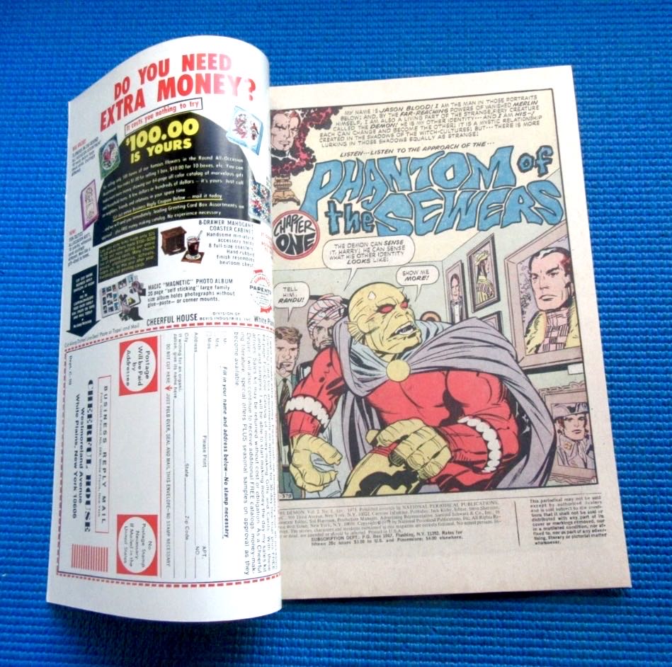 The Demon - DC Comics (8 - Apr 1973) comic book collectible - Main Image 4