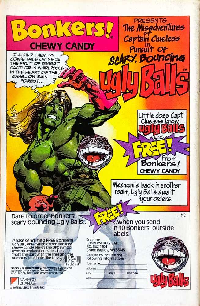 Nightmask - Marvel Comics (7 - 05/1987) comic book collectible - Main Image 2