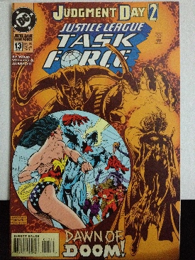 Justice League: Task Force (1993) - DC (Detective Comics) (13 - Jun 1994) comic book collectible [Barcode 761941200347] - Main Image 1